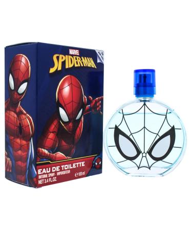 Spiderman By Marvel For Men. Eau De Toilette Spray 3.3 Oz 3.4 Fl Oz (Pack of 1)