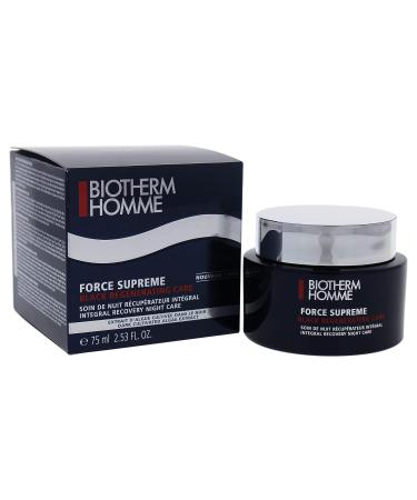 Biotherm Force Supreme Black Regenerating Men Cream 2.53 oz - Anti-Aging Skincare - Buy Online on GoSupps.com