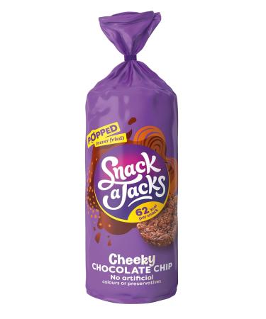 Buy Snack A Jack Choc Chip Jumbo Rice Cakes 180g | International Shipping Available - Buy Online on GoSupps.com