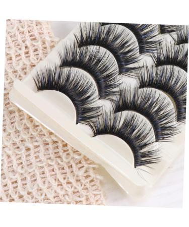 FRCOLOR 5 Pairs False Eyelashes Adhesive Lashes Strips False Eyelashes Thick Volume Long Dramatic Eyelashes Long Eyelashes 5d Faux Natural Eyelashes Natural False Lashes Artificial - Buy Online on GoSupps.com