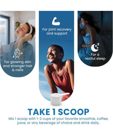 NOVA PHARMA Marine Collagen Powder with Hyaluronic Acid - Hydrolyzed Collagen Peptides Protein Powder Supplement for Anti-Aging Skin Health Nail & Hair Growth 30 Servings (No Flavor) Unflavored - Buy Online on GoSupps.com