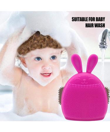 Soft Silicone Face Scrubber - Soft Silicone Face Scrubber Face Exfoliator Brush - Face Brushes for Cleansing Manual Face Scrub Clean Brush Cute Rabbit Ears Shape for Women Men Coatuiyo - Buy Online on GoSupps.com