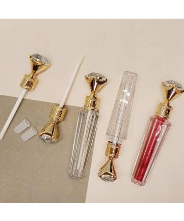 Amagogo 3 PCS & 5 PCS Empty Lip Gloss Tubes | Clear Lip Balm Bottles for DIY & Travel - Buy Online on GoSupps.com
