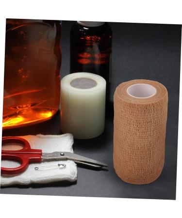 Self Adhesive Elastic Ankle Sports Tape | Portable Athletic Tape for Fitness & Sports - Breathable Spandex Ankle Splint - Buy Online on GoSupps.com