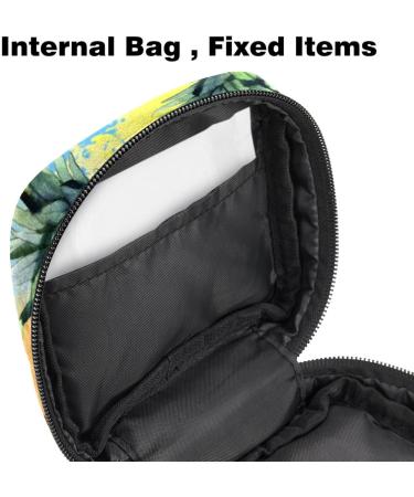 MuooouM Pink Strawberry Sanitary Pocket - Portable Holder for Women & Teen Girls | Ideal for Menstruation Cup & Breastfeeding - 4.7x6.6 in - Buy Online on GoSupps.com