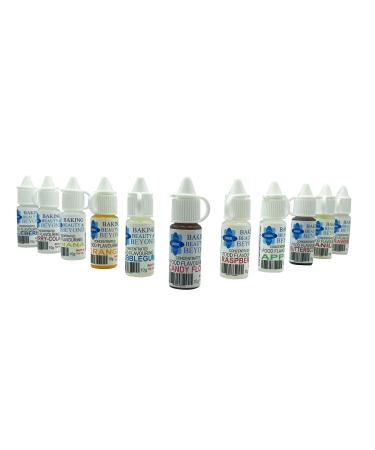 Baking Beauty and Beyond Concentrated Food Flavouring Oil - Dozen of Professional Quality Food Grade Flavouring Oil for Candy Making Baking Cooking Lip Balm and Lip Gloss - Jack Daniels (10ml)