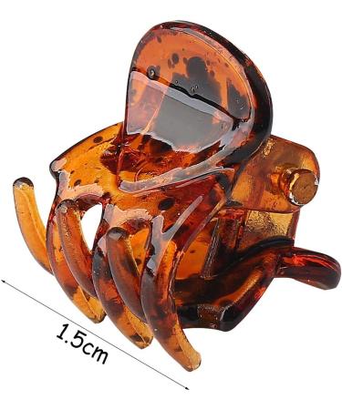 24 Pcs Mini Hair Clips Hair Claws Pins - Black & Brown Hair Accessories for Women and Girls - Buy Online on GoSupps.com