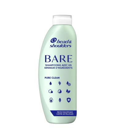 Head & Shoulders Bare Pure Clean Anti-Dandruff Shampoo Sulfate Free 400ml. Oily Hair