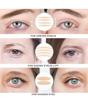 Invisible Eyelid Tape 480Pcs for Hooded Eyes - Waterproof Lift Strips with Fork Rods and Tweezers - Buy Online on GoSupps.com