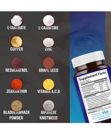 Visifree for Eyes Supplement - Official Formula | Visi-Free Eye Pills (60 Capsules) - Buy Online on GoSupps.com