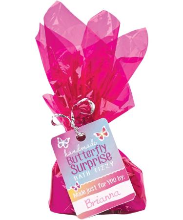 Creativity for Kids Butterfly Surprise Bath Fizzies - DIY Bath Bomb Kit (Makes 6) - Buy Online on GoSupps.com