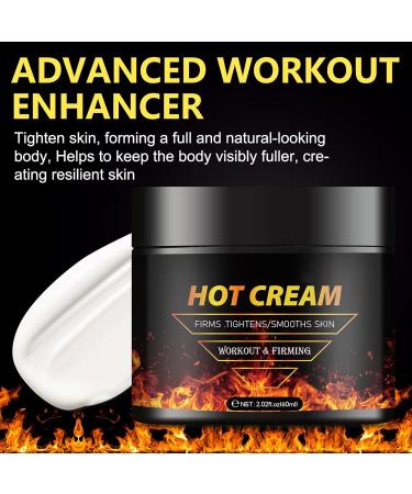 Fat Burning Cream for Belly Hot Sweat Cream Natural Burning Cellulite Cream Enhance Sweating for Thighs Legs Abdomen Arms and Buttocks Workout Enhancer for Women and Men - Buy Online on GoSupps.com
