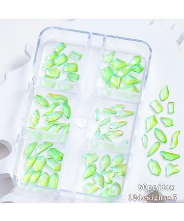 FEIlei Nail Crystals Rhinestones Flat Back Nail Diamonds Crystal Nail Gems Jewels Stone - Buy Online on GoSupps.com
