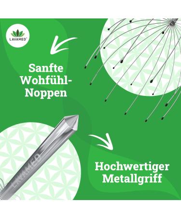 LAVAMED Head Massage Spider | Premium 20-Arm Head Massager | Perfect Gift for Relaxation & Stress Relief - Shop Now! - Buy Online on GoSupps.com