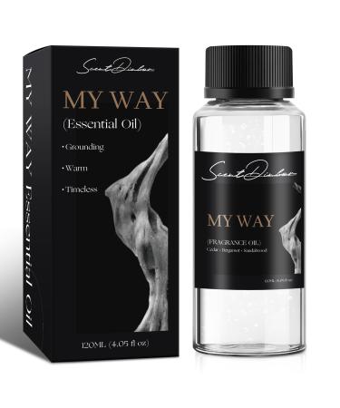 My Way Diffuser Oil - Hotel Diffuser Oil Inspired by Luxury 5-Star Hotel - Woody Notes - Comforting Cedar Cypress Lemon - Fragrance Oil Fits Any Diffuser 120mL 4.05 Fl Oz (Pack of 1)