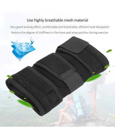 Breathable Adjustable Knee Brace for Outdoor Climbing Running & Sports - 4 Spring Bars Support - Buy Online on GoSupps.com