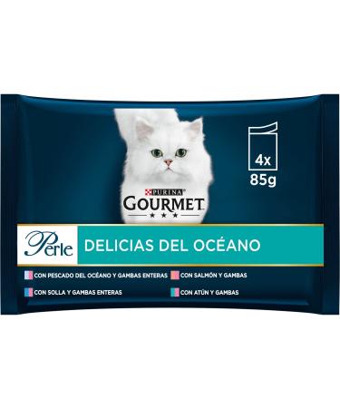 Purina Gourmet Perle D lice en Sauce 12 X 4 X 85 g