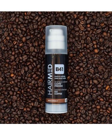  HAIRMED HAIRMED - Ravviva Color Shampoo - Ammonia-Free - Brown Hair - Cool Coffee Effect B41-150 ml - Buy Online on GoSupps.com