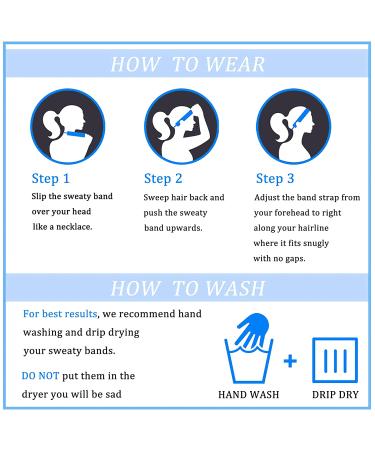 4-Piece Non-slip Soccer Headband Set for Girls - Adjustable Football Hairband in White & Black - Buy Online on GoSupps.com