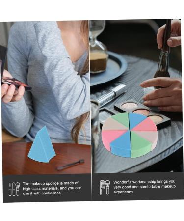 POPETPOP 8 Sets Triangular Sponge Puff Esponjas Para Maquillaje Concealer Sponge Makeup Foam Wedges Foundation Sponge Makeup Foundation Body Triangle Flutter Emulsion - Buy Online on GoSupps.com