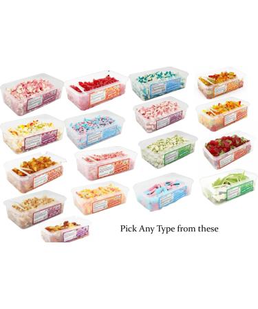 Crazy Candy Factory Sweetshop Flavoured Gummy Sweet Tub 1kg | Pick Any Your Favourite Type - Buy Online on GoSupps.com