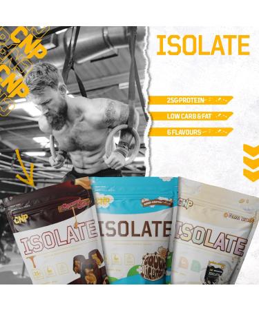 CNP Professional Isolate Premium Whey Protein 900g - 26g Protein, 53/30 Servings - Dough-Lightful Flavor - Buy Online on GoSupps.com