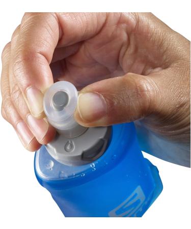 Salomon Soft Flask with Straw 500ml - Clear Blue | 17 oz, 150 ml Capacity - Buy Online on GoSupps.com