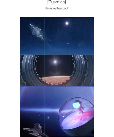 CHAW Cartoon Astronaut Guardian Night Light Music Sleep Aid Light Nursery Night Lights for Kids Teens blue With sleep aid sound - Buy Online on GoSupps.com