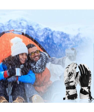 Buy Ski Gloves for Men & Women | Touchscreen Winter Sports Gloves for Skiing Snowboarding & Hiking - Warm & Waterproof - Buy Online on GoSupps.com