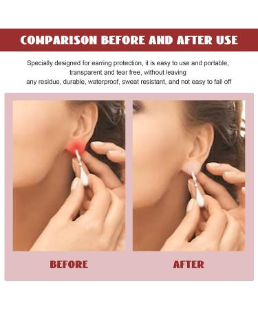 KODASW 100patches Invisible Ear Lift for Ear Lobe Support Tape Perfect for Stretched Ear Lobe Relieve Strain from Heavy Earring Plastic - Buy Online on GoSupps.com