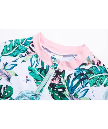 Bonverano Baby Girls Swimsuit UPF 50+ Sun Protection Banana Leaf 2-3 Years - Buy Online on GoSupps.com