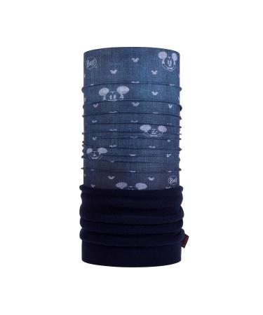 Original Buff Disney Polar Love Mickey Tubular Unisex Kids Denim One Size Denim Blue