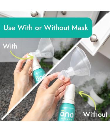 ONA Renewals Saline Micro-Mist Nasal Inhaler Congestion Relief for Adults Cold and Flu Allergy Sinus Relief Unscented 1.7oz - Buy Online on GoSupps.com