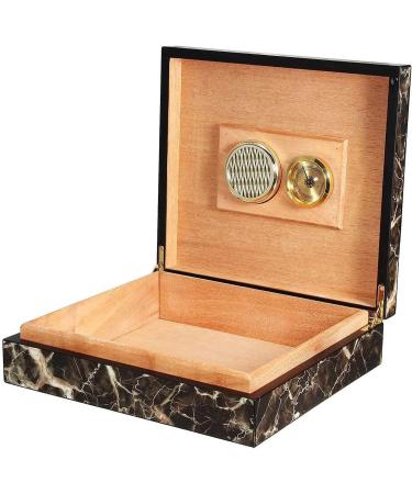 Cigar Boxs Cigar Case Cigar Box Portable Cecigar Case Cigar Storage Box with Humidor Humidifier Moisturizidevice Cigar Accessories Holds 25 Cigars - Buy Online on GoSupps.com