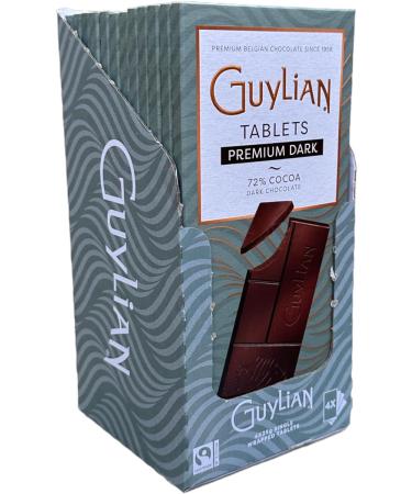 Guylian Dark 72% Cocoa Tablet 100g (Pack of 12) - Buy Online on GoSupps.com