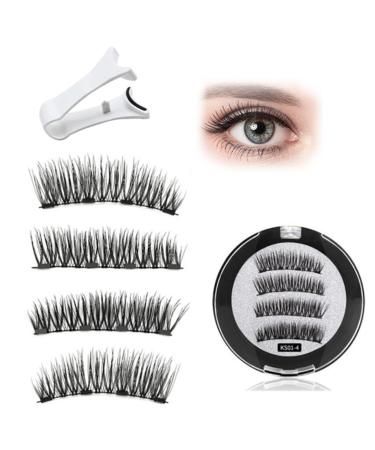 beeto Dolcelove Magnetic Eyelashes Dolcelove Magnetic Eyelashes with Applicator Dolce Love Magnetic Eyelashes Dolcelove Magnetic Lashes Magnetic Eyelashes Natural Look (Color : KS01-4)