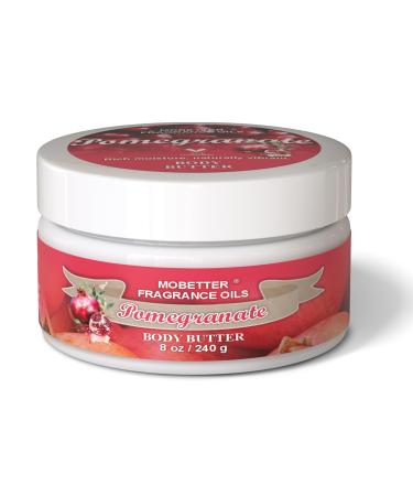 MOBETTER FRAGRANCE OILS Pomegranate 8 Oz Body Butter for Unisex