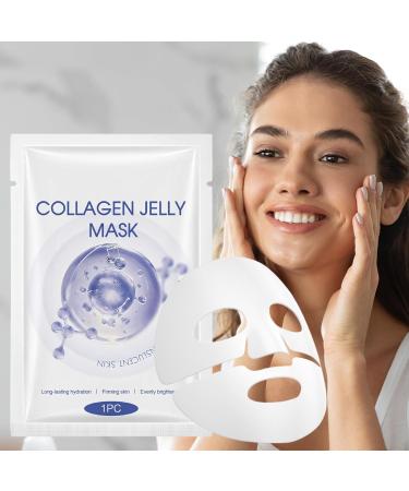 Pruojhw Exfoliating Face Mask Moisturizing and Radiance Beauty Treatment - Enveloping Moisturizing Gel Face Mask - For Sensitive Dry and Oily Skin Young Girls Daily Night and Travel Use - Buy Online on GoSupps.com