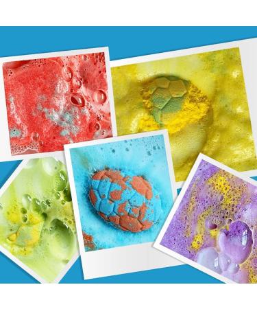 NAVANA Bath Bomb Gift Set - 20 Piece Rainbow, Dinosaur, and Galaxy Bath Bombs for Kids - Special Birthday Surprise Gifts - Buy Online on GoSupps.com