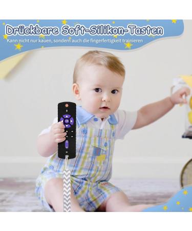 Goqelk Bei ring Baby - Silicone Teething Rings with Anti-Lost Rope | 2-Pack Black & White | Safe Dental Aid for Teething Babies - Buy Online on GoSupps.com
