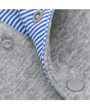 Famuka Baby Spring Jacket Baseball Suit Coat | 18-24 Months | Grey - Buy Online on GoSupps.com