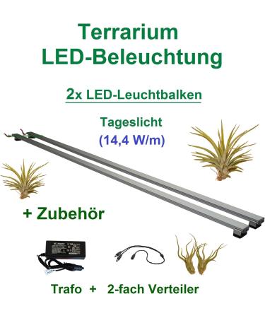 Buy AQUARIUM PL DERHAUSEN 70 cm Terrarium LED Lighting Set for Desert Reptiles & Plants - International Shipping Available - Buy Online on GoSupps.com