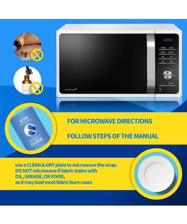 CREATRILL Microwavable Therapy Mittens for Arthritis & Raynauds Pain Relief - Natural Unscented Gloves for Moist Heat Therapy with Bonus Eye & Sinus Compress - Buy Online on GoSupps.com