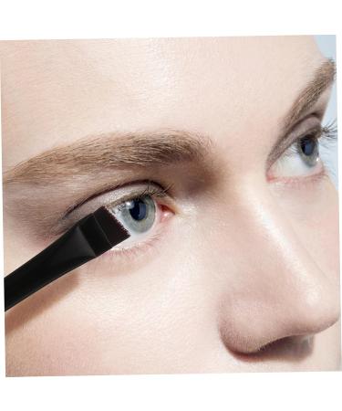 Healeved 9 Pcs Eyeliner Brush Eyebrow Brush Ultra Thin Eyeliner Brush Makeup Tool Female Plastic Handle Black - Buy Online on GoSupps.com