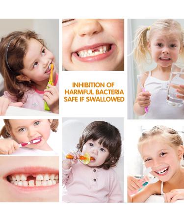 Low Fluoride Kids Foam Toothpaste - Natural Orange Flavor | Reduce Plaque - Children's Toothpaste - Buy Online on GoSupps.com