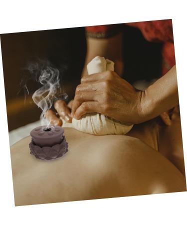 Buy Homsfou Navel Heating Moxa Roller Stick | Portable Moxibustion Box Tool for Whole Body Health - Buy Online on GoSupps.com