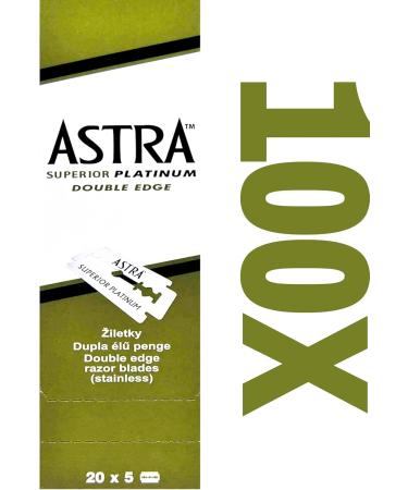 Buy THE GOODFELLAS SMILE Astra Razor Blades & Styptic Swabs | 100 Pieces - Premium Quality International Shipping - Buy Online on GoSupps.com