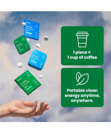 Neuro Energy & Focus Mints Extra Strength - Sugar Free Breath Mints with 100mg Natural Caffeine B Vitamins & L-Theanine - Vegan Brain Supplement for Exercise Study & Daily Focus - Spearmint 72 ct 12 Count (Pack of 6) Sp  - Buy Online on GoSupps.com