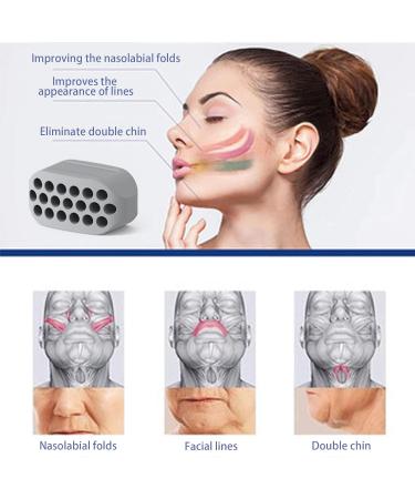 BSitsss 6-Piece Jawline Trainer Set | Kiefer Trainer & Jaw Coach for a Defined Jawline | Silicone Exerciser & Double Chin Reducer - Buy Online on GoSupps.com