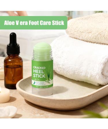 Foot Crack & Crack Prevention Stick - Gentle & Soothing Moisturizer 40g | Restructuring Repair Balm For Cracked Heels For Dry & Cracked Skin Heels Legs Body Women Ho - Buy Online on GoSupps.com
